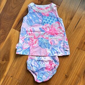 Lilly Pulitzer Baby Dress 6-12 months